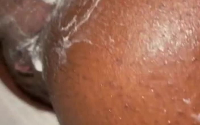 Super sexy ebony cuties: Bbc de quatro fodendo buceta, cremoso intenso, gemidos