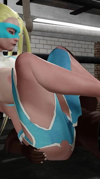 R. Mika ayaklarıyla yarak güreşi