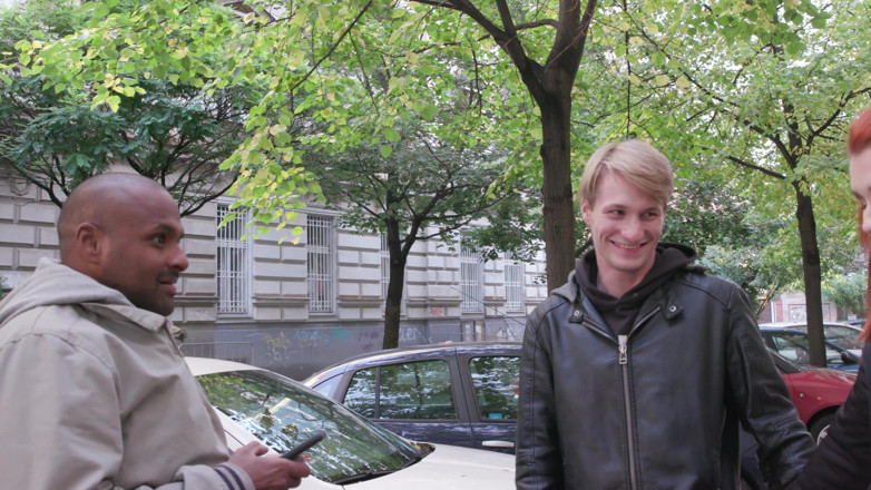 Interracial vision: Kaira Love and His Boyfriend Are Playing Bisexual Game