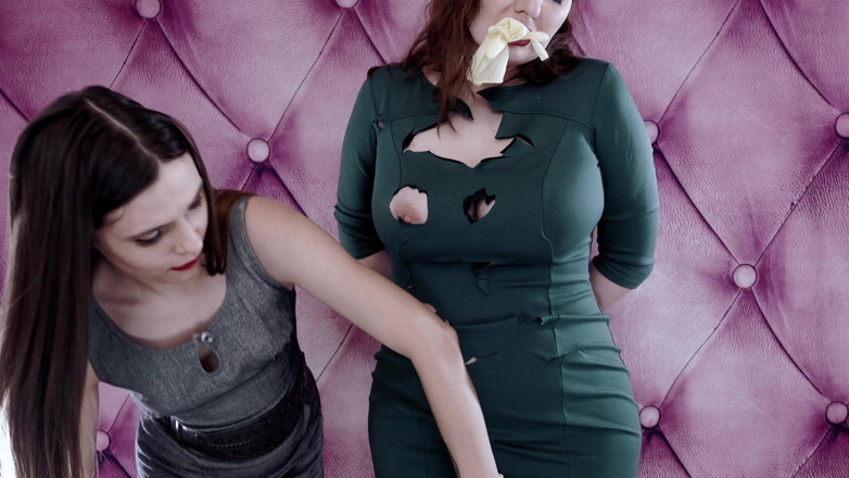Arya Grander: Kleidung zerstörungsvideo - fetisch-lesben, BDSM versaut