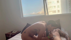 teenamateursgirl: Làm tình khắp phòng khách sạn công cộng với cửa...