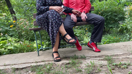 OurFetishLife: La esposa con curvas de mi esposo se corre al...