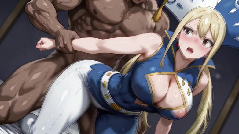 Prznai: Darkshine (opm) X Lucy (kaki)
