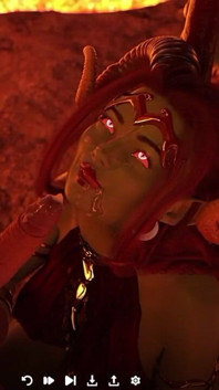Onda Succubus knyter mig och blåser mig medan min flickvän fuskar med min bästa vän!