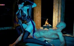 Cao Ying Curves in Motion: Animated Dreamgirl - 3D Animation