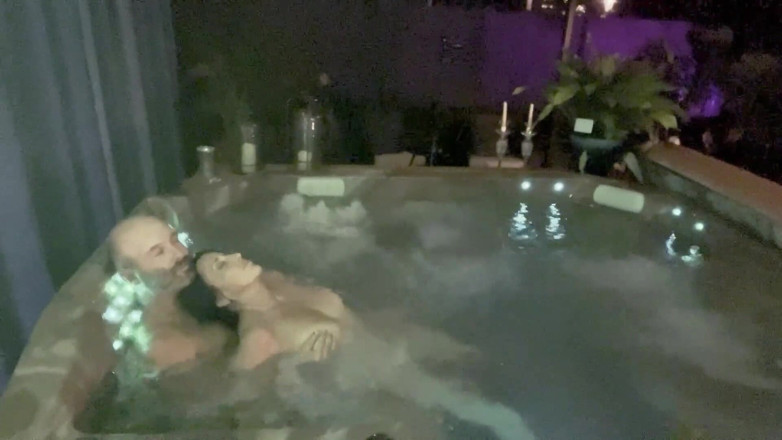 Island Boy Vids: Steamy Hot Tub Sex with Abi James