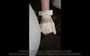 Glove Fetish Queen: Over straat lopen met plagende eikel met handschoenen