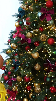Monika Fox em diversão de natal com plug anal
