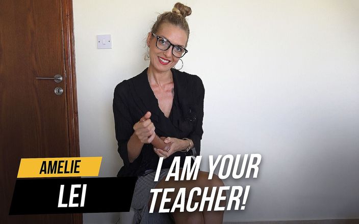 Amelie Lei: Germană: instrucțiuni de masturbare dominantă - Sunt profesoara ta!
