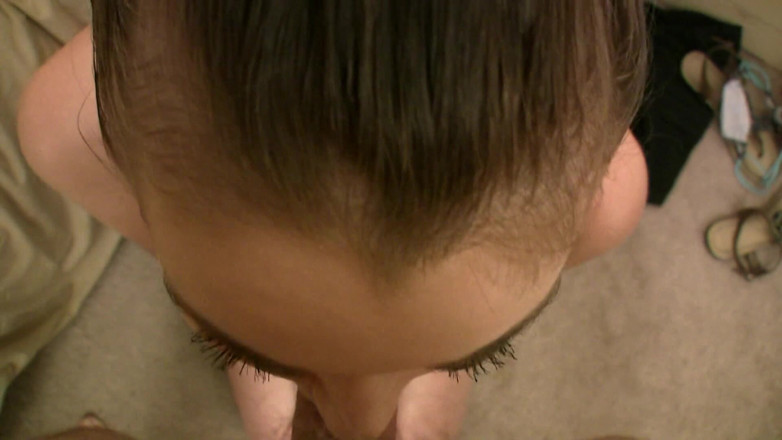 POV Orgasms: Sexy teen is sucking hard cock in POV