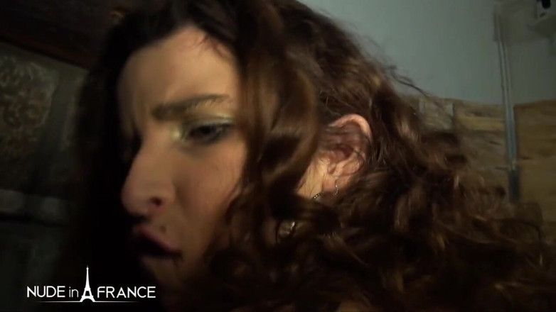 Nude in France: Hot swingers party for Adriana and her two girl friends