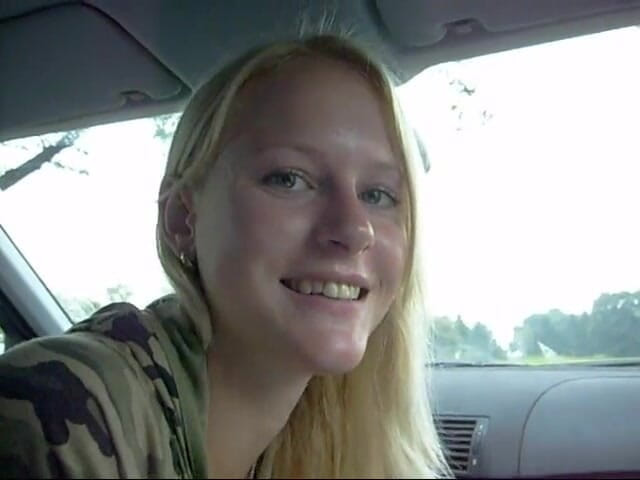Blondehexe: Kouření im auto