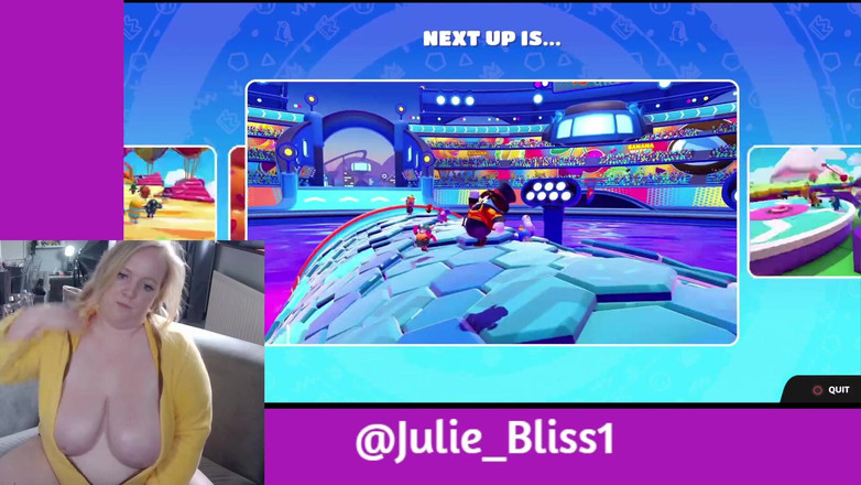 Julie Bliss: Fall Guys - gamergirl - लाइव गेमिंग