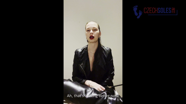 Czech Soles - foot fetish content: ครอบงํารองเท้าบูทด้วยคําแนะนําสอนชักว่าว มุมมองคนเย็ด