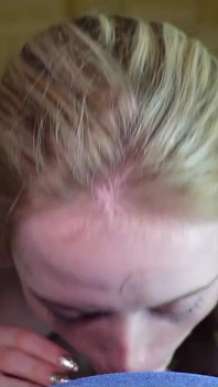 German Girl Give Dirty Talk POV Blowjob and Swallow Cum