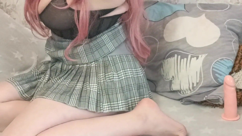 Deylamoons: My College Girl Stepsister Jerks Her Pussy and Cums While...