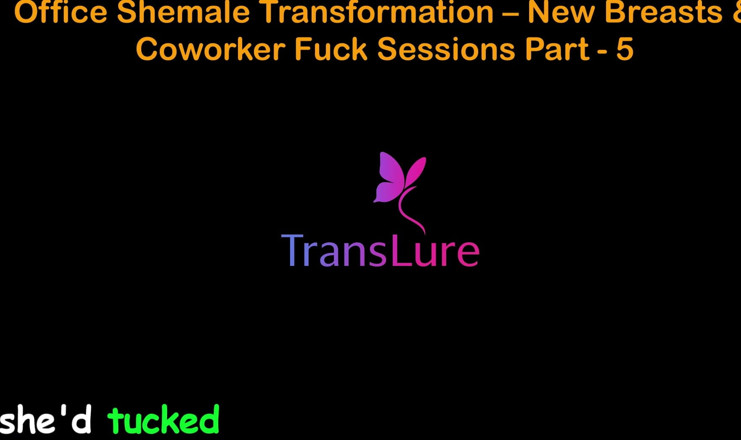 TransLure: English Audio Sex Story - Office Shemale Transformation - New Breasts &amp; Coworker...