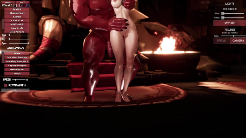 LewdArcade: Orcslayers - Lara Croft [ Tomb Raider ] Nude Game Play [part 01] Adult Porn...