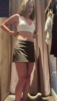 Aritzia kleding passen orgasme