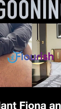 비행 참석 피오나와 Mrflourish 는 Gooning 세션을 가지고