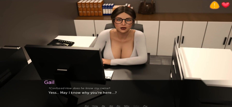 Visual Novels: L'ufficio parte 7