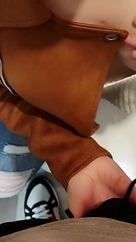 Pompino Rischiato Nel Bagno Dell'università Con Il Mio Professore!