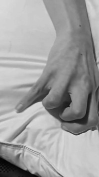 Leg Fetish Satin Play