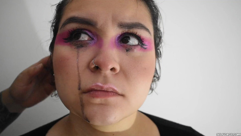 Selfgags Latina Bondage: Probíhá trénink děvky