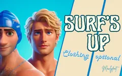 Série de beau-père gay - surfs en haut - vêtements facultatifs