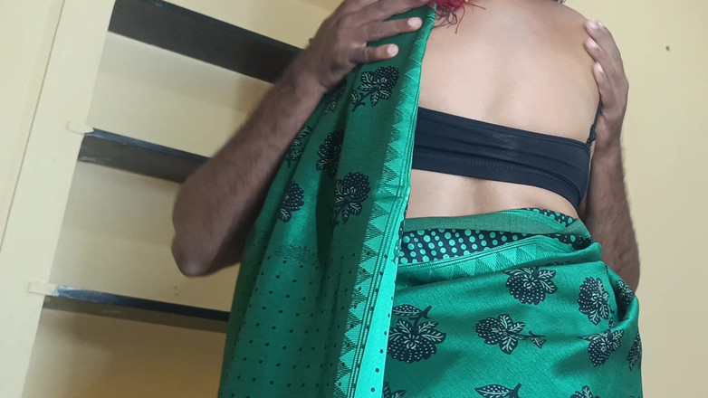 Palani69: Mătușă în sari verde, filmare virală cu romantism fierbinte