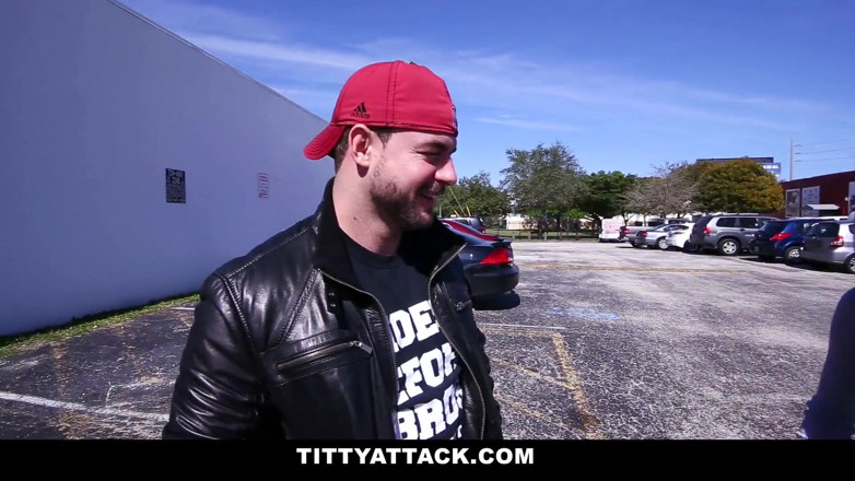 Team Skeet: Redhead teen Dee Dee shows her tits