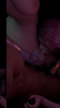 Queen and Princess Seducedance - Hentai 3D Uncensored V255