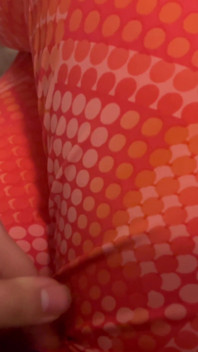Young Man in Leggings Masturbates