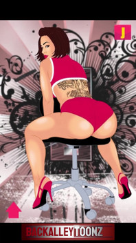 Jaz's Sexy Thick Big Ass Chair Dance