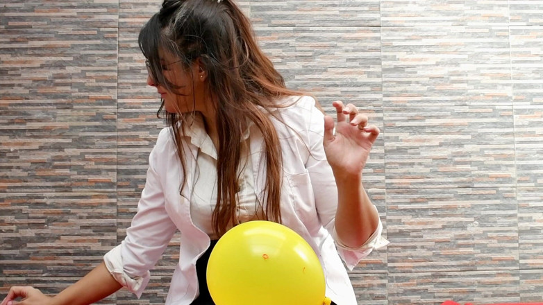 melu_world: La scientifica pazzo fa esperimenti pop con i palloncini - Bunny...