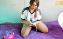 WildLooner: Argentinian Football, Fun Has a Squirt with Ballons
