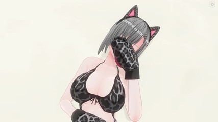 H3DC: 3D Hentai Neko Girl má nádherný orgasmus a dělá Ahegao