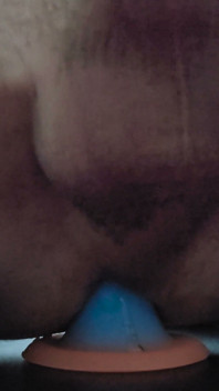Huge Colorful Butt Plug & Stroking Extreme Stretching and Hot Masturbation!