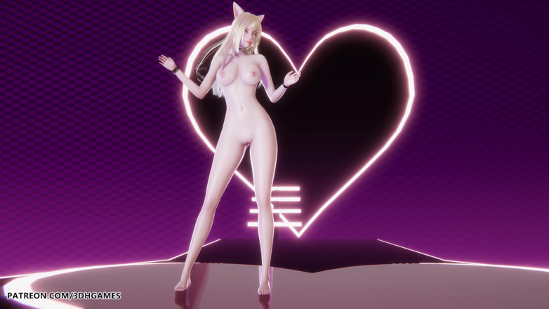 3D-Hentai Games: Ahri khiêu vũ khỏa thân nóng bỏng của huyền thoại...