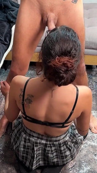 Amateur Casting with Teen Girl Ends up in Hard Anal Riding!