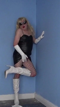 Cuir noir et blanc