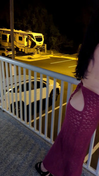 Hot Wife Showing off at the Resort!