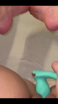 Self Thrusting Dildo in My Pussy