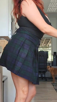 Would You Like to See Me Film Some Solo Content in This Kilt Outfit?