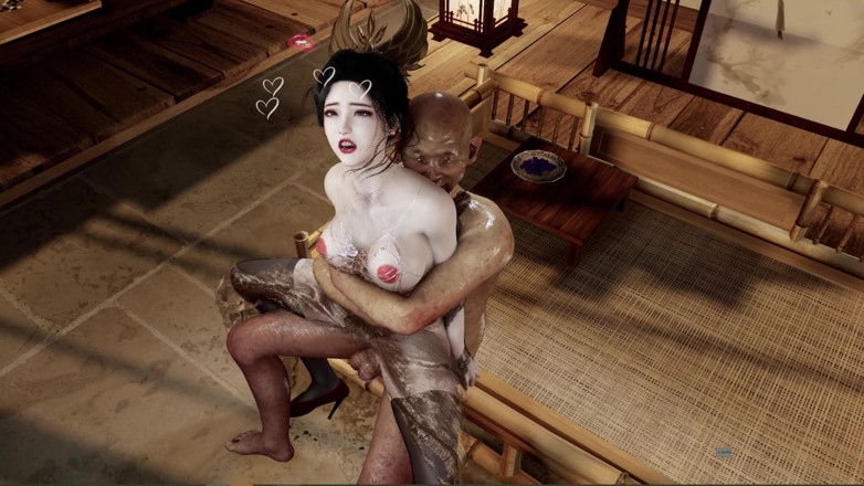 Sex-love: Old Wang's Young Lady Companion Attends to Him