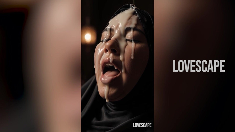 Lovescape: Prințesa arabă futută sălbatic - se termină cu o șarjă lipicioasă de...