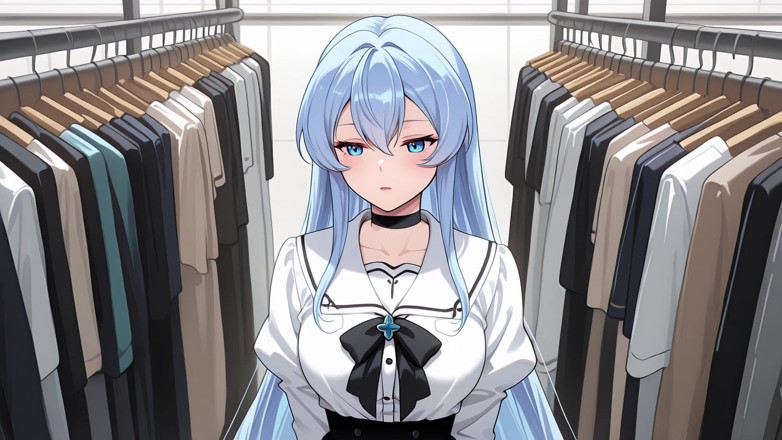 Velasquez prod: Esdeath Came to Buy New Sexy Lingerie and Have Some...