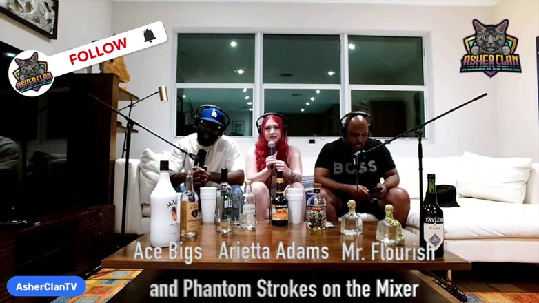 Mr Flourish Live: Adult Star Podcast mit Arietta Adams, gehostet von Mrflourish und...
