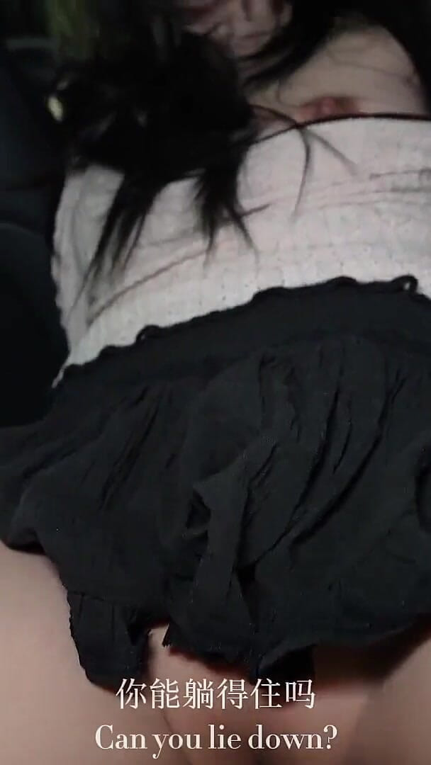 FortuneCutie: Ficken und vollgespritzt, geile sexy asiatin im auto mit riesigem...