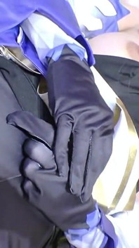 Office Lady Baker Weekend Cosplayer Ganyu Themed Hardcore Sex Climax